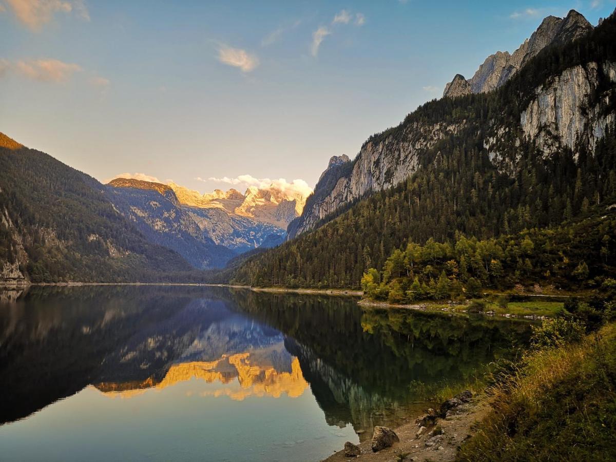 Gasthof Waldwirt Russbach am Pass Gschuett Luaran gambar